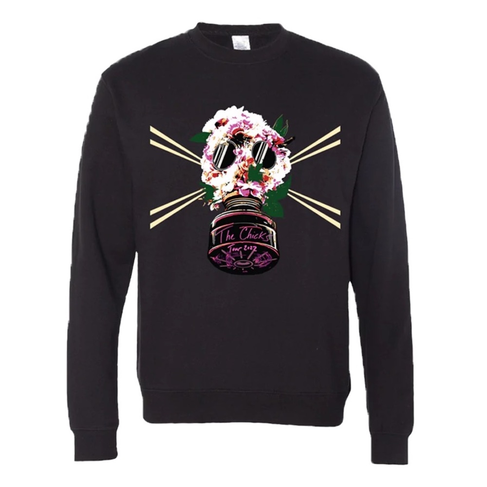 The (Dixie) Chicks - 2022 Tour - Gasmask Crewneck Sweatshirt - Size: XL